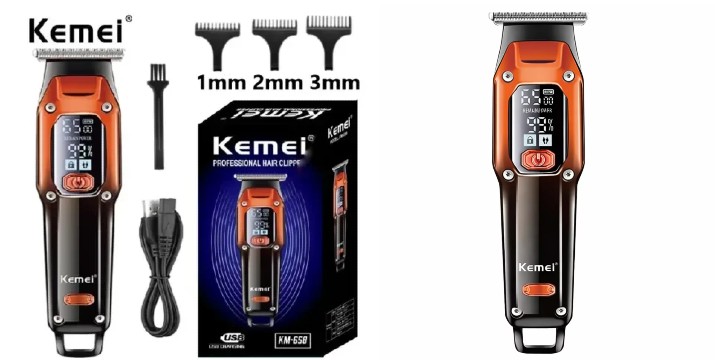 11,90€ για μία Επαναφορτιζόμενη Επαγγελματική Κουρευτική Μηχανή Kemei, με παραλαβή από την Idea Hellas και δυνατότητα πανελλαδικής αποστολής στο χώρo σας.Κωδ: 230.20447