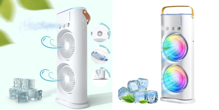 17,90€ για έναν Διπλό Ανεμιστήρα Andowl με Σύστημα Υδρονέφωσης & RGB Φωτισμό, με παραλαβή από την Idea Hellas και δυνατότητα πανελλαδικής αποστολής στο χώρo σας.Κωδ:.230.18411