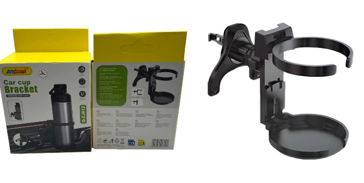 4,50€ για μία Πτυσσόμενη Ποτηροθήκη Αυτοκινήτου με Περιστροφή 360° Andowl, με παραλαβή από την Idea Hellas και δυνατότητα πανελλαδικής αποστολής στο χώρo σας.Κωδ:.230.21395X